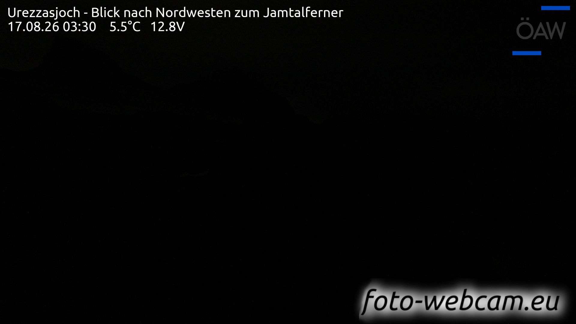 Scuol: Urezzasjoch - Blick nach Nordwesten zum Jamtalferner