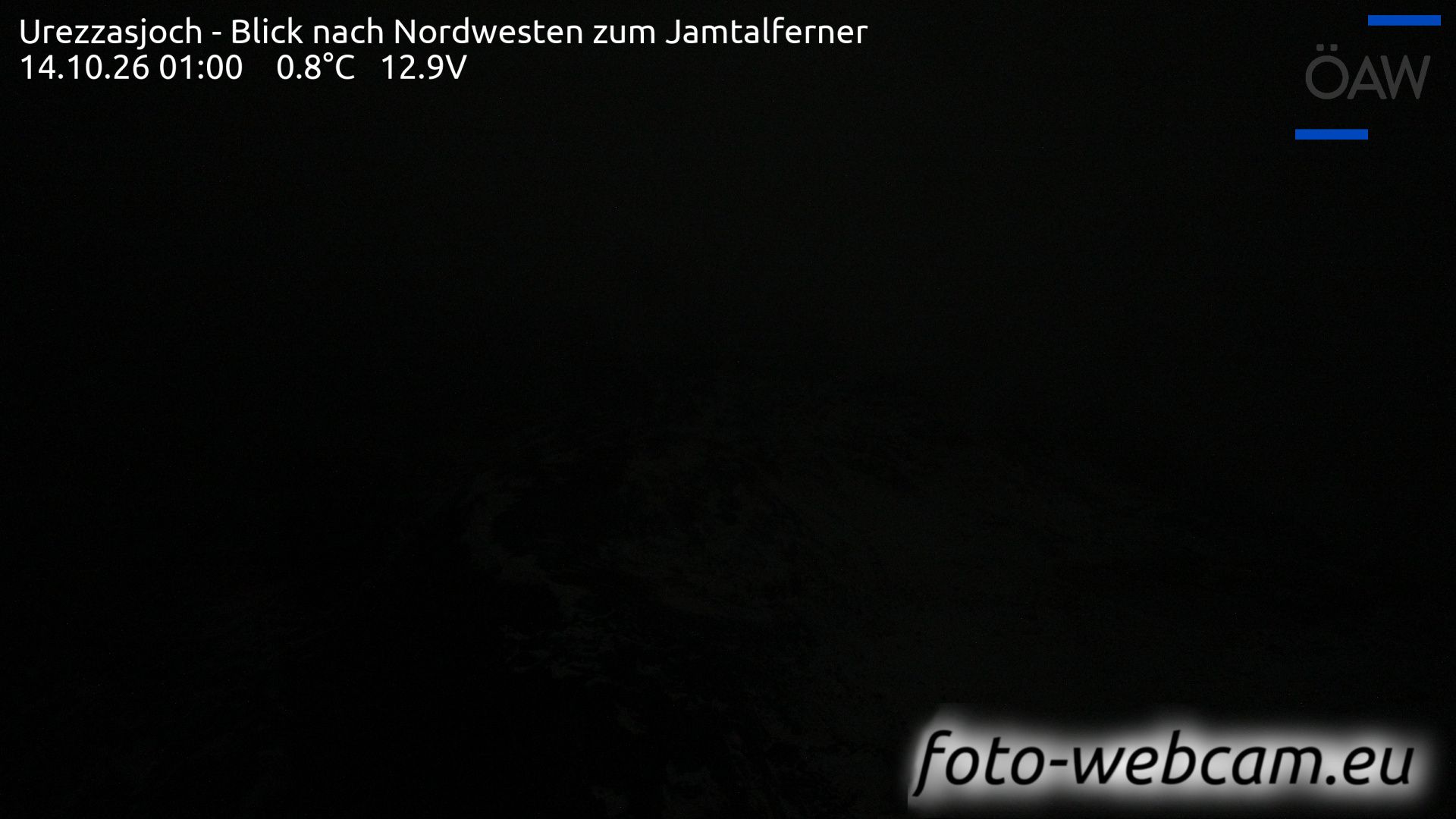 Scuol: Urezzasjoch - Blick nach Nordwesten zum Jamtalferner