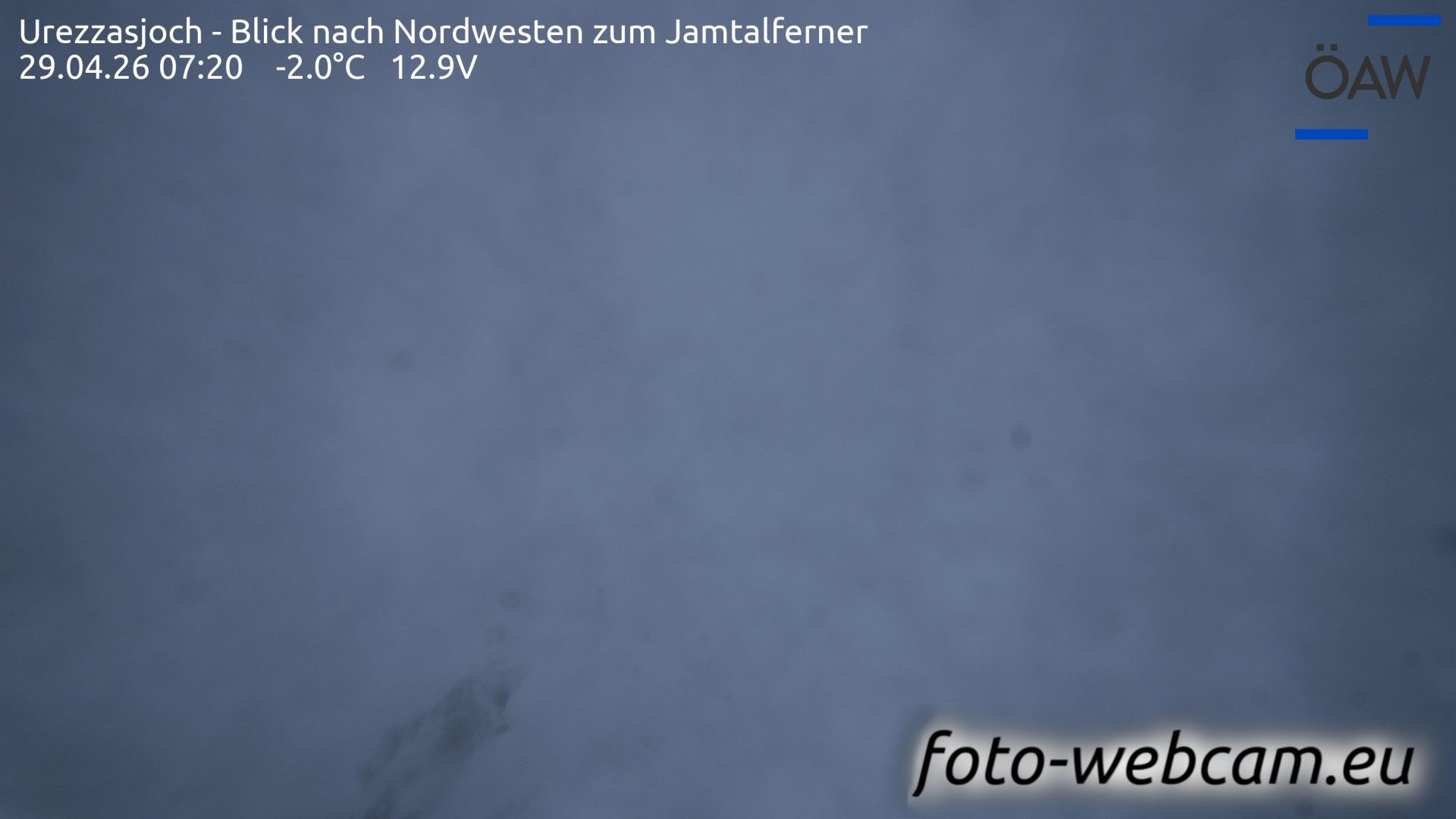 Scuol: Urezzasjoch - Blick nach Nordwesten zum Jamtalferner