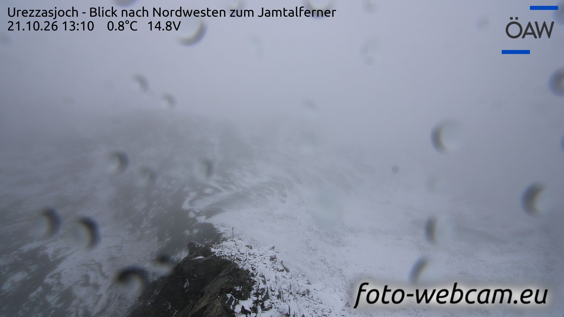 Scuol: Urezzasjoch - Blick nach Nordwesten zum Jamtalferner