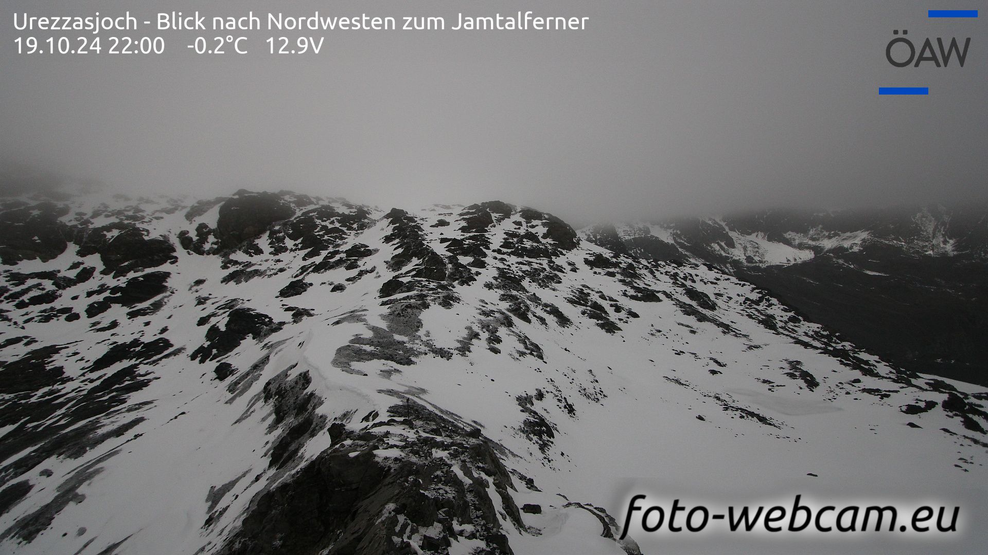 Scuol: Urezzasjoch - Blick nach Nordwesten zum Jamtalferner