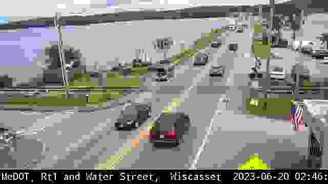 Traffic Cam Wiscasset › South: Rt 1 Mile 095