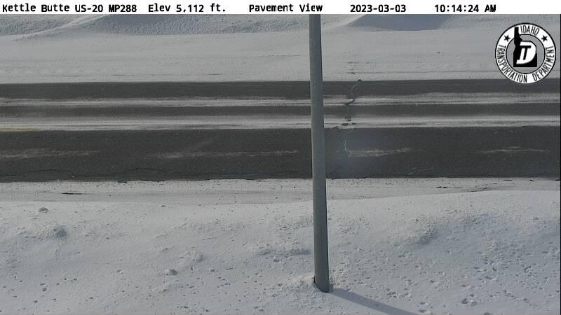 Traffic Cam Bonneville County: US 20: Kettle Butte: Pavement