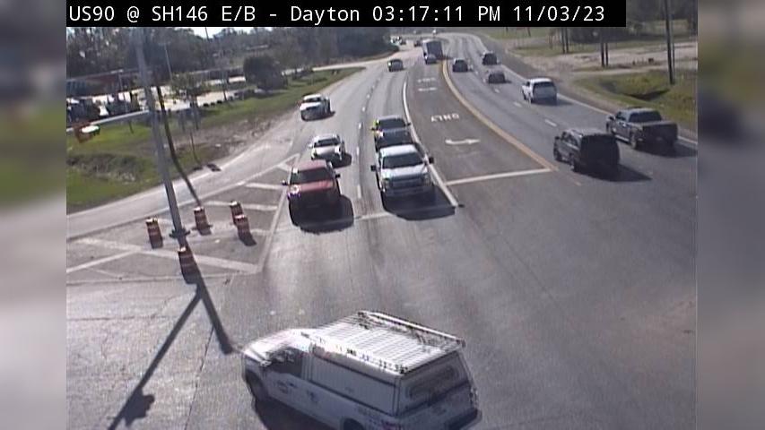 Traffic Cam Dayton › North: SH-146 @ US-90 - EB Traffic