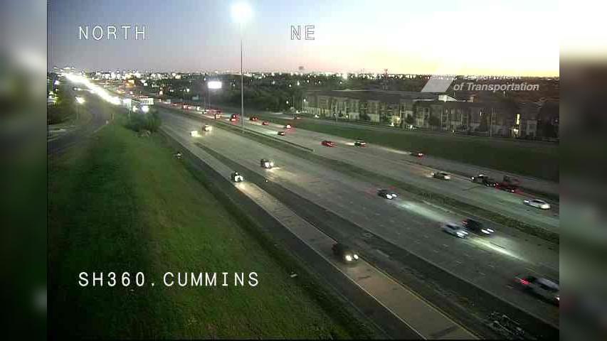 Traffic Cam Arlington › North: SH 360 @ Cummins