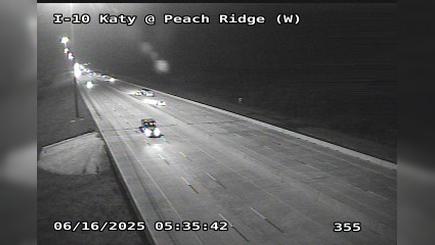 Traffic Cam Brazos Country › West: I-10 Katy @ Peach Ridge (W)