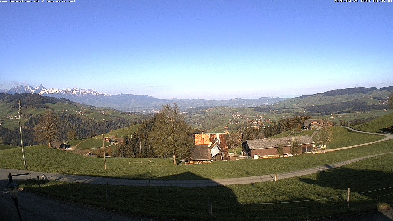 Eriz › Westen: Unterlangenegg - Fahrni - Uetendorf - Schwarzenegg - Stockhorn - Riggisberg - Gurnigel Pass - Jura - Buchen