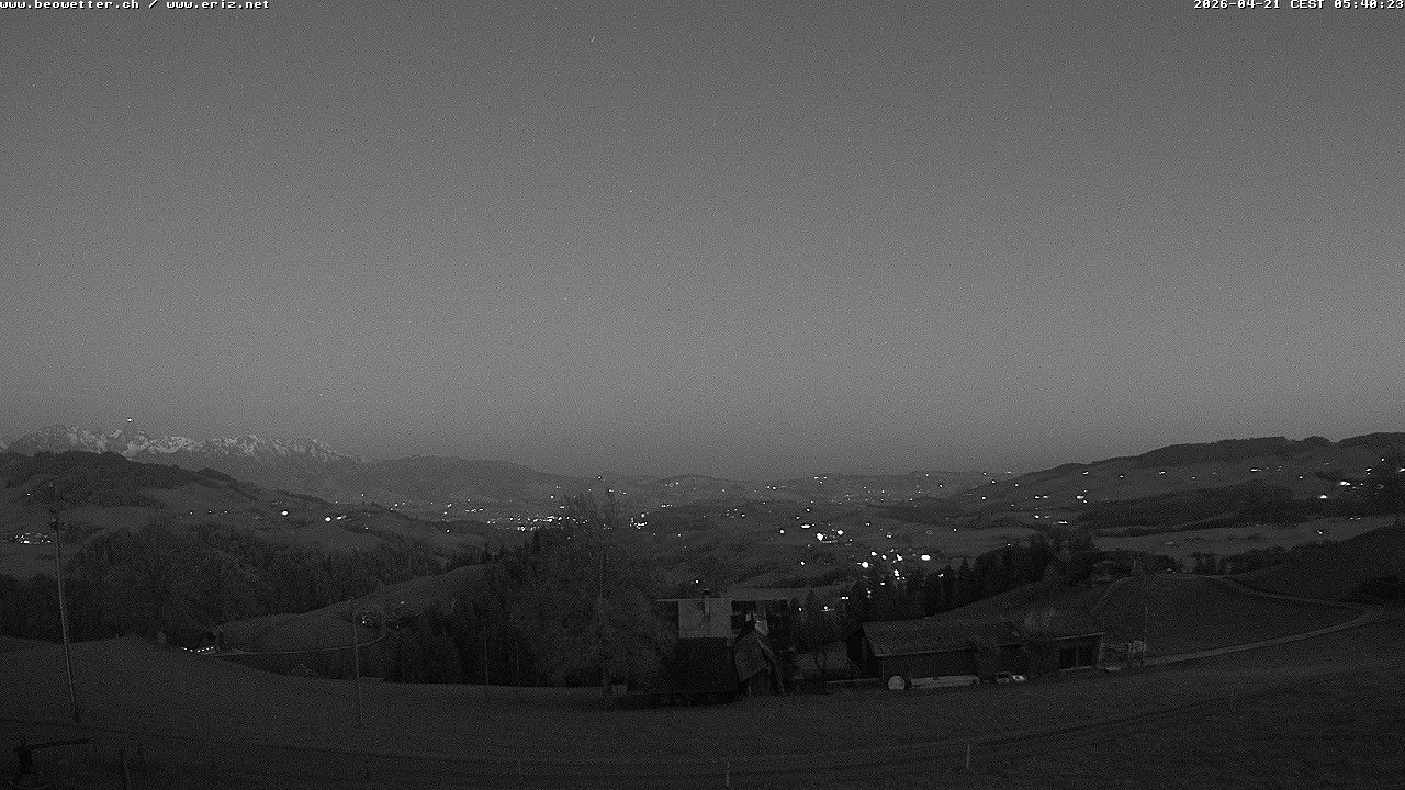 Eriz › Westen: Unterlangenegg - Fahrni - Uetendorf - Schwarzenegg - Stockhorn - Riggisberg - Gurnigel Pass - Jura - Buchen