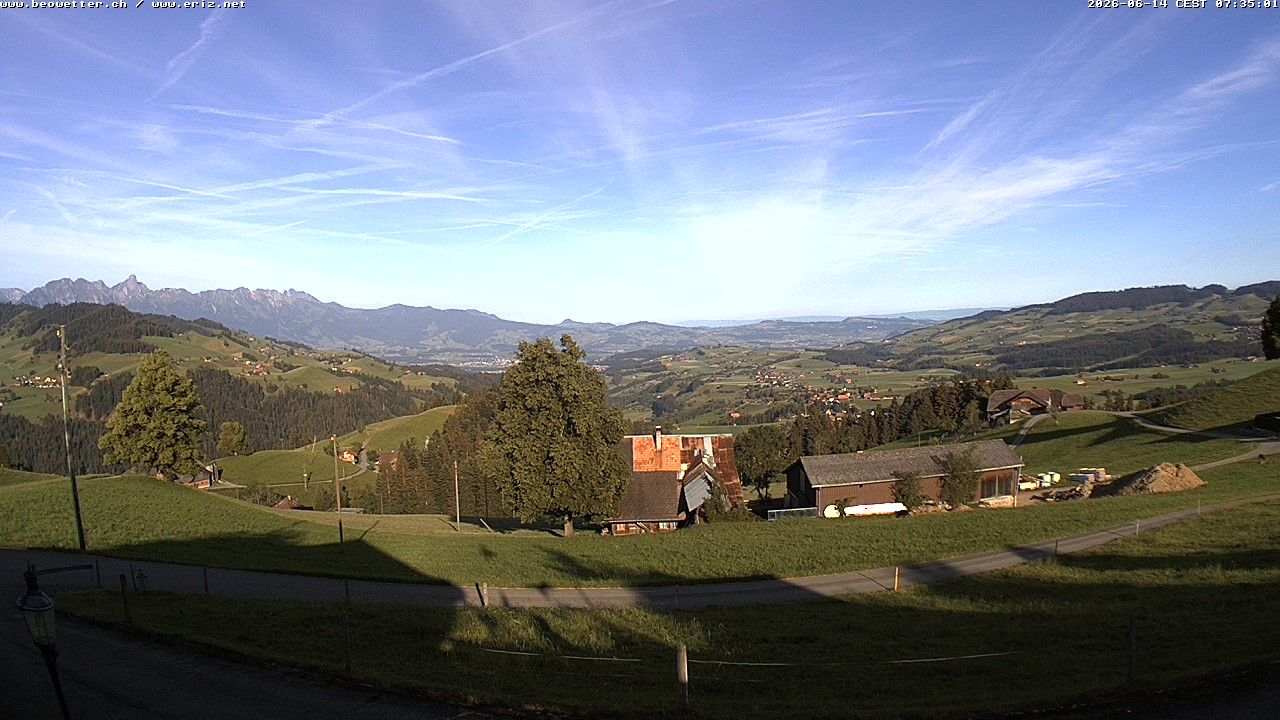 Eriz › Westen: Unterlangenegg - Fahrni - Uetendorf - Schwarzenegg - Stockhorn - Riggisberg - Gurnigel Pass - Jura - Buchen