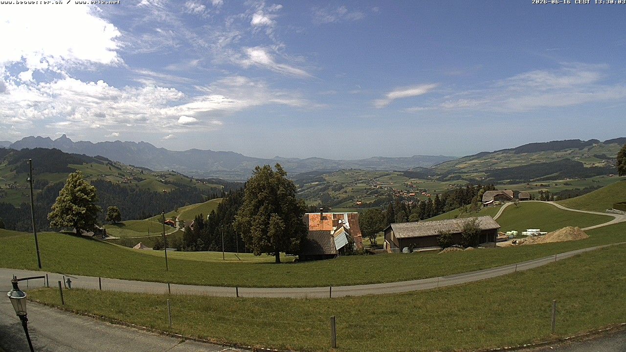 Eriz › Westen: Unterlangenegg - Fahrni - Uetendorf - Schwarzenegg - Stockhorn - Riggisberg - Gurnigel Pass - Jura - Buchen