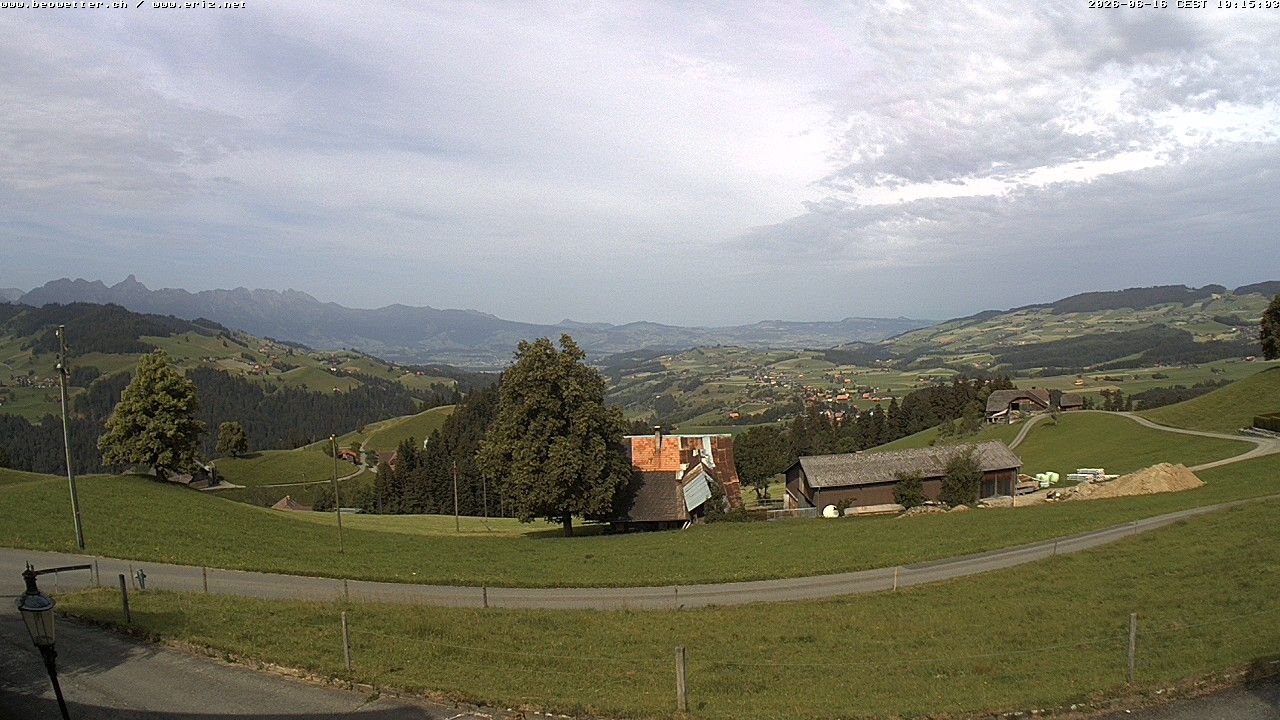 Eriz › Westen: Unterlangenegg - Fahrni - Uetendorf - Schwarzenegg - Stockhorn - Riggisberg - Gurnigel Pass - Jura - Buchen