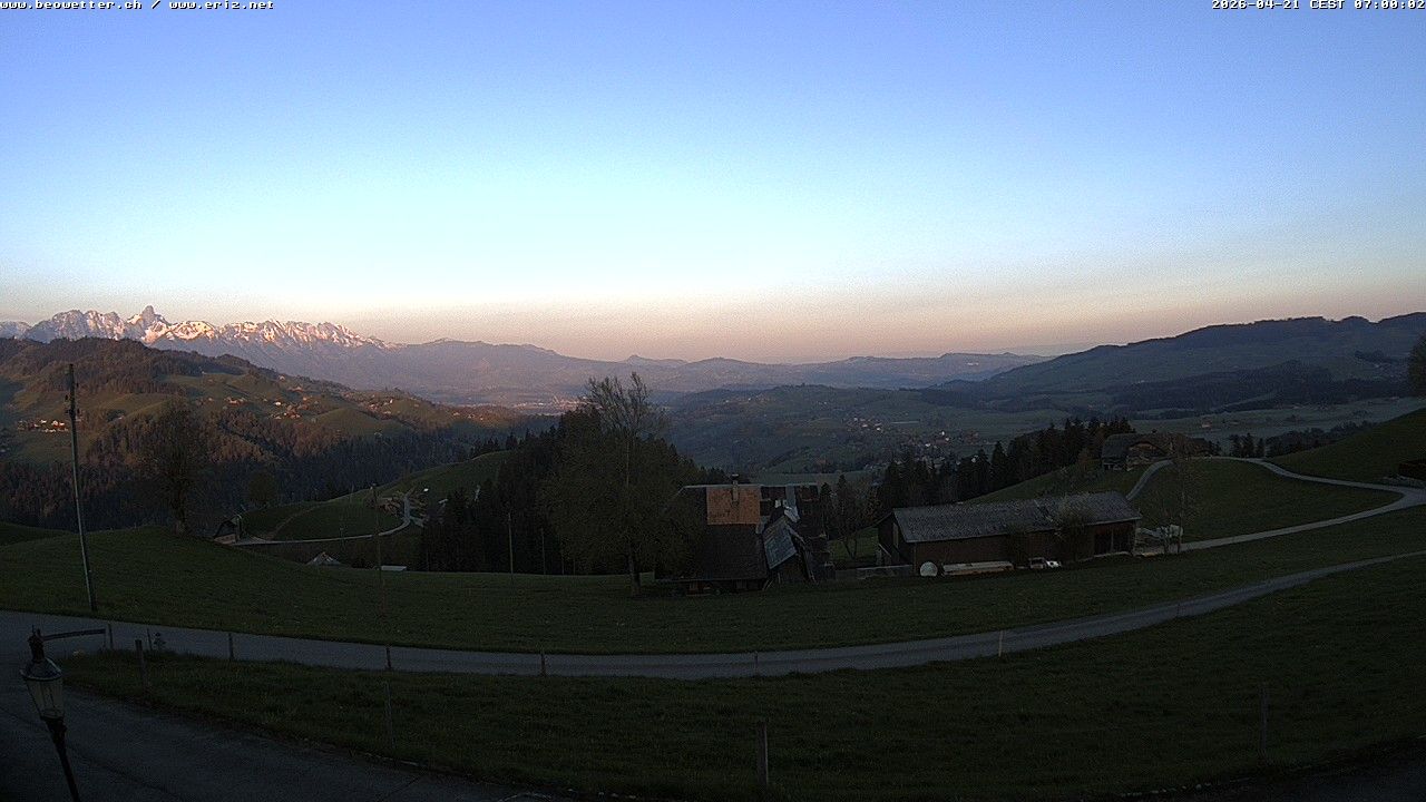 Eriz › Westen: Unterlangenegg - Fahrni - Uetendorf - Schwarzenegg - Stockhorn - Riggisberg - Gurnigel Pass - Jura - Buchen