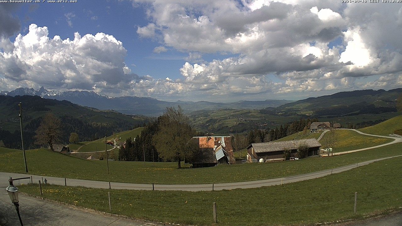 Eriz › Westen: Unterlangenegg - Fahrni - Uetendorf - Schwarzenegg - Stockhorn - Riggisberg - Gurnigel Pass - Jura - Buchen