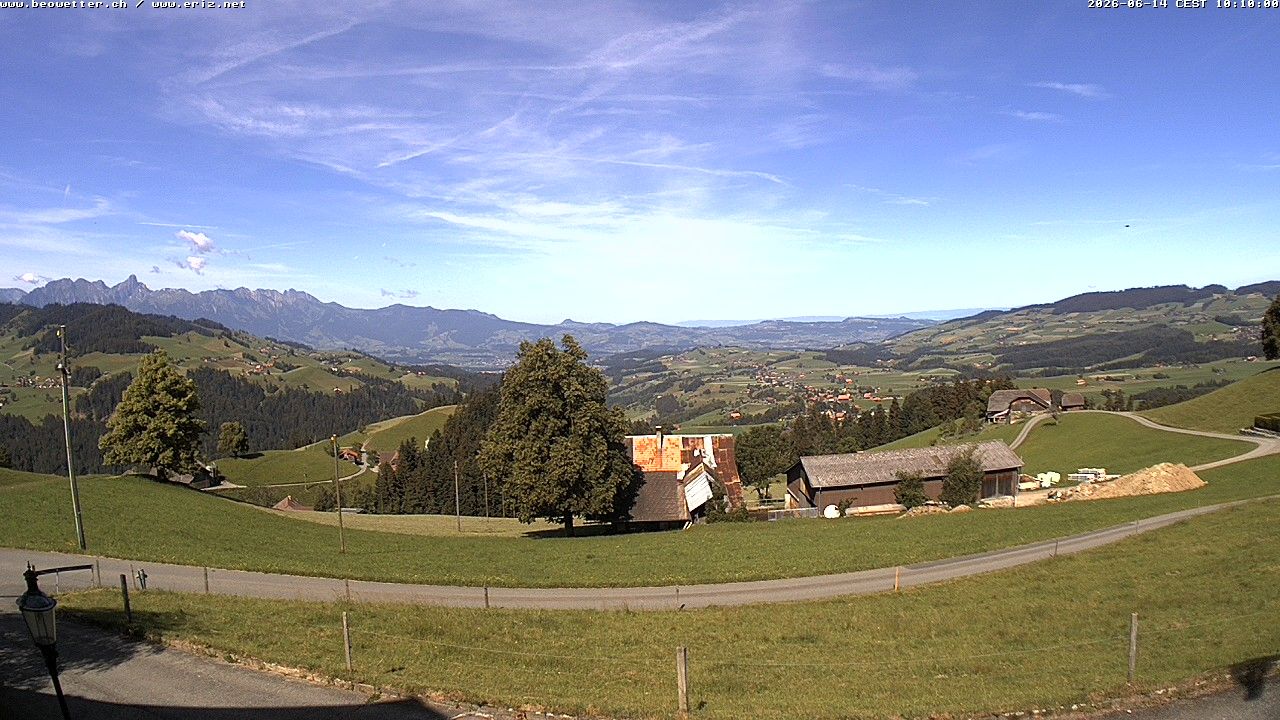 Eriz › Westen: Unterlangenegg - Fahrni - Uetendorf - Schwarzenegg - Stockhorn - Riggisberg - Gurnigel Pass - Jura - Buchen