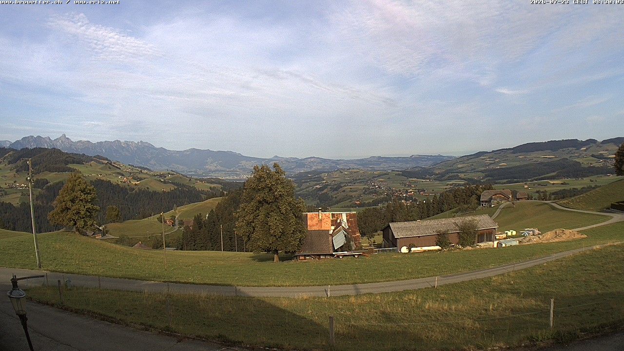 Eriz › Westen: Unterlangenegg - Fahrni - Uetendorf - Schwarzenegg - Stockhorn - Riggisberg - Gurnigel Pass - Jura - Buchen