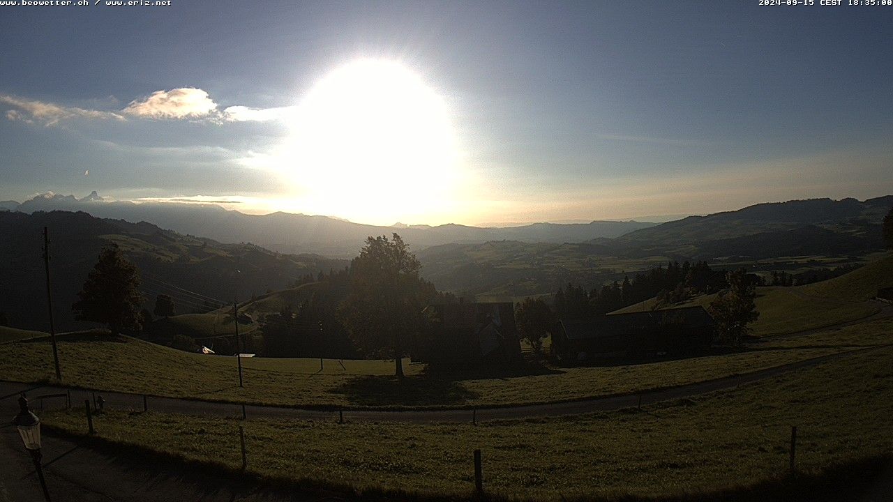 Eriz › West: Unterlangenegg - Fahrni - Uetendorf - Schwarzenegg - Stockhorn - Riggisberg - Gurnigel Pass - Jura - Buchen