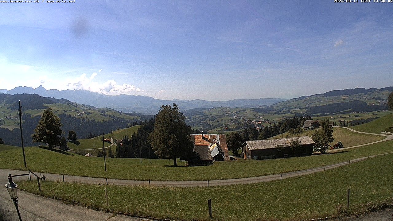 Eriz › West: Unterlangenegg - Fahrni - Uetendorf - Schwarzenegg - Stockhorn - Riggisberg - Gurnigel Pass - Jura - Buchen