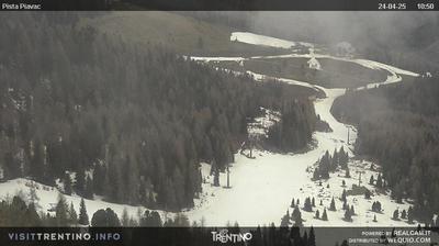 Preview delle webcam di Moena: Alpe Lusia - Pista Piavac