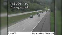 Sammamish › West: I-90 at MP 46.8: Denny Creek - Day time