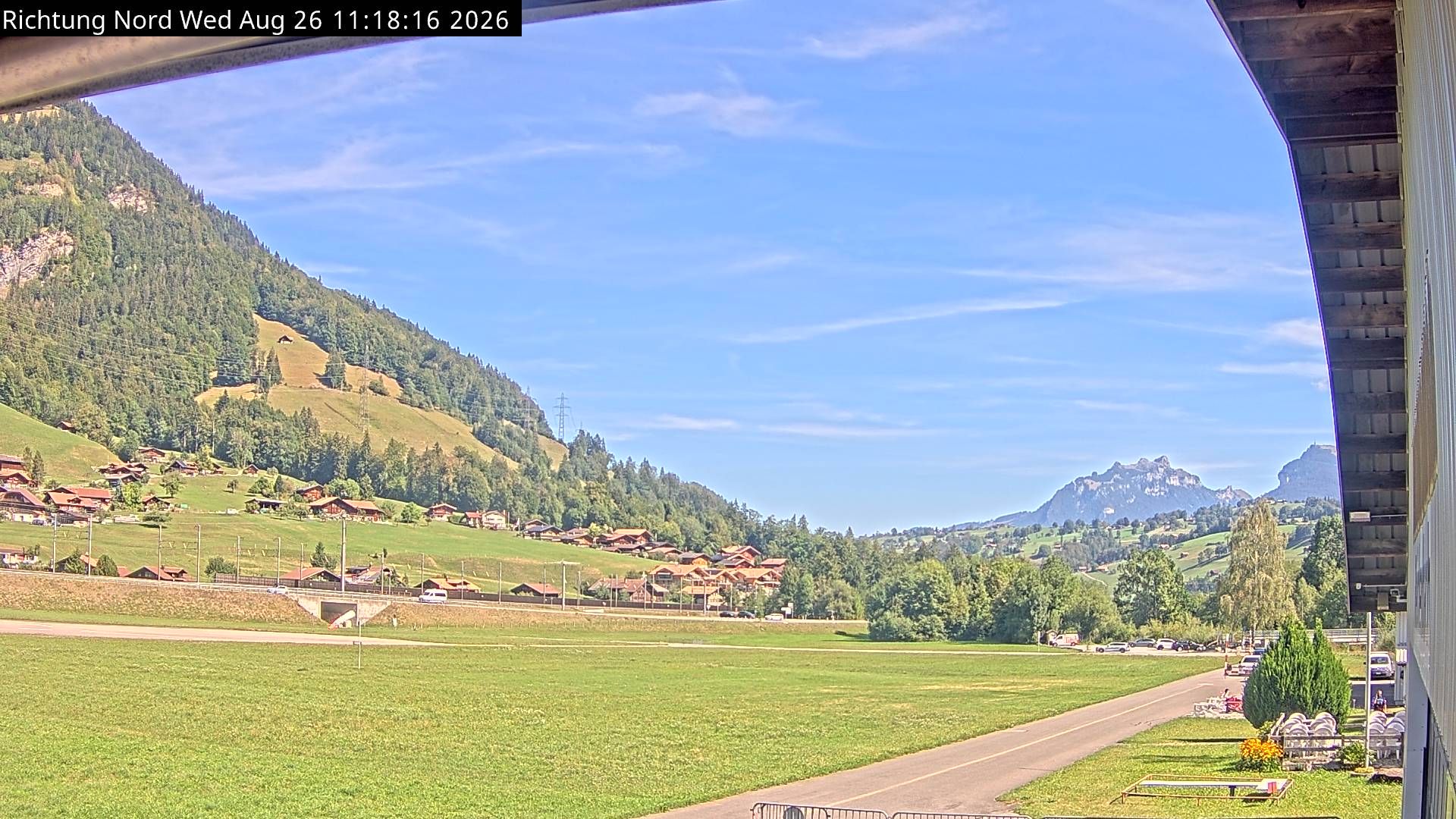 Traffic Cam Reichenbach im Kandertal: Piste nord