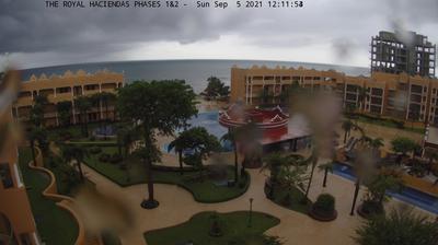 Vue webcam de jour à partir de El Marlyn Azul: Playa del Carmen, The Royal Haciendas Phases 1 &