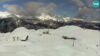 Bohinj: Vogel Ski Resort - View from Orlova Glava to Triglav