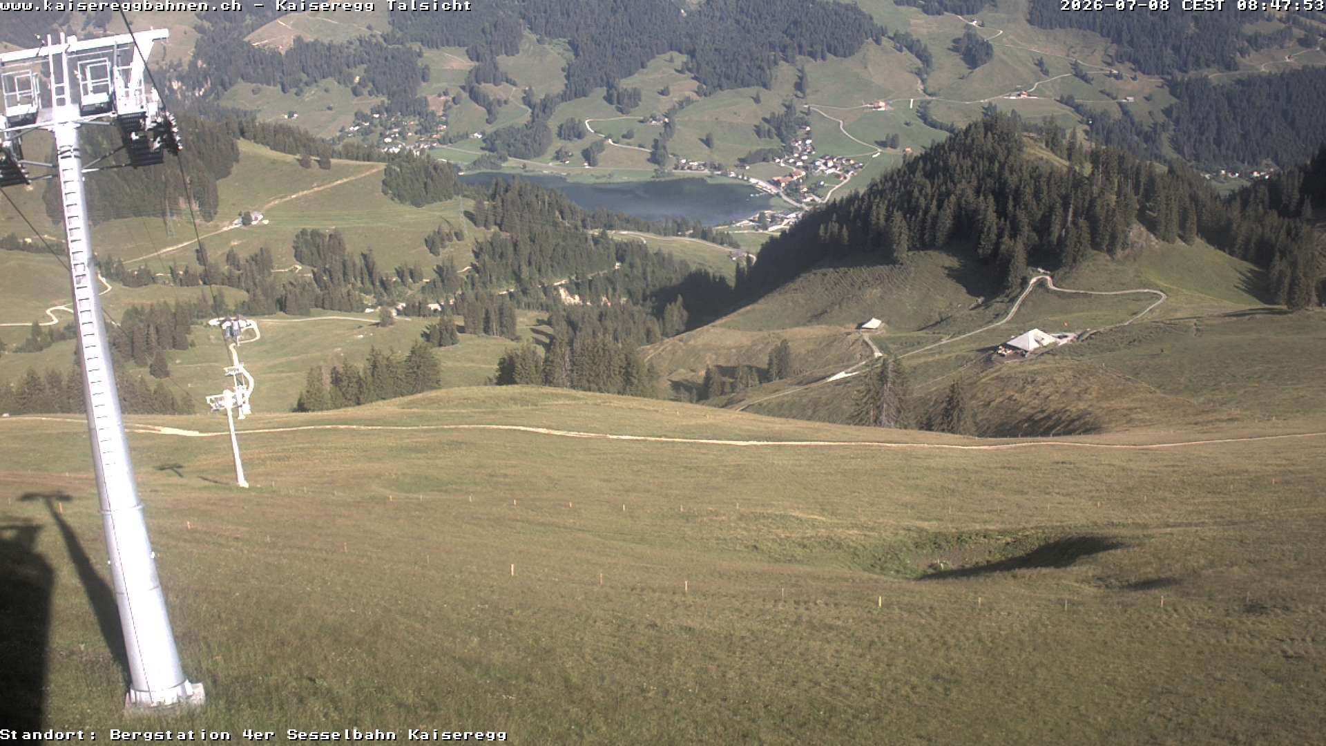Plaffeien: Bad-Schwarzsee - Freiburg, Schweiz: Schwarzsee-Tal