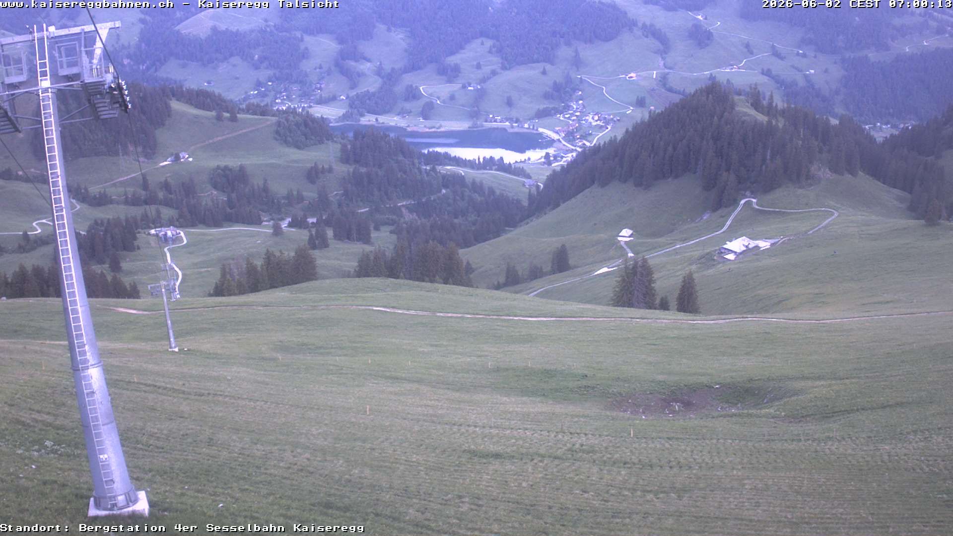 Plaffeien: Bad-Schwarzsee - Freiburg, Schweiz: Schwarzsee-Tal