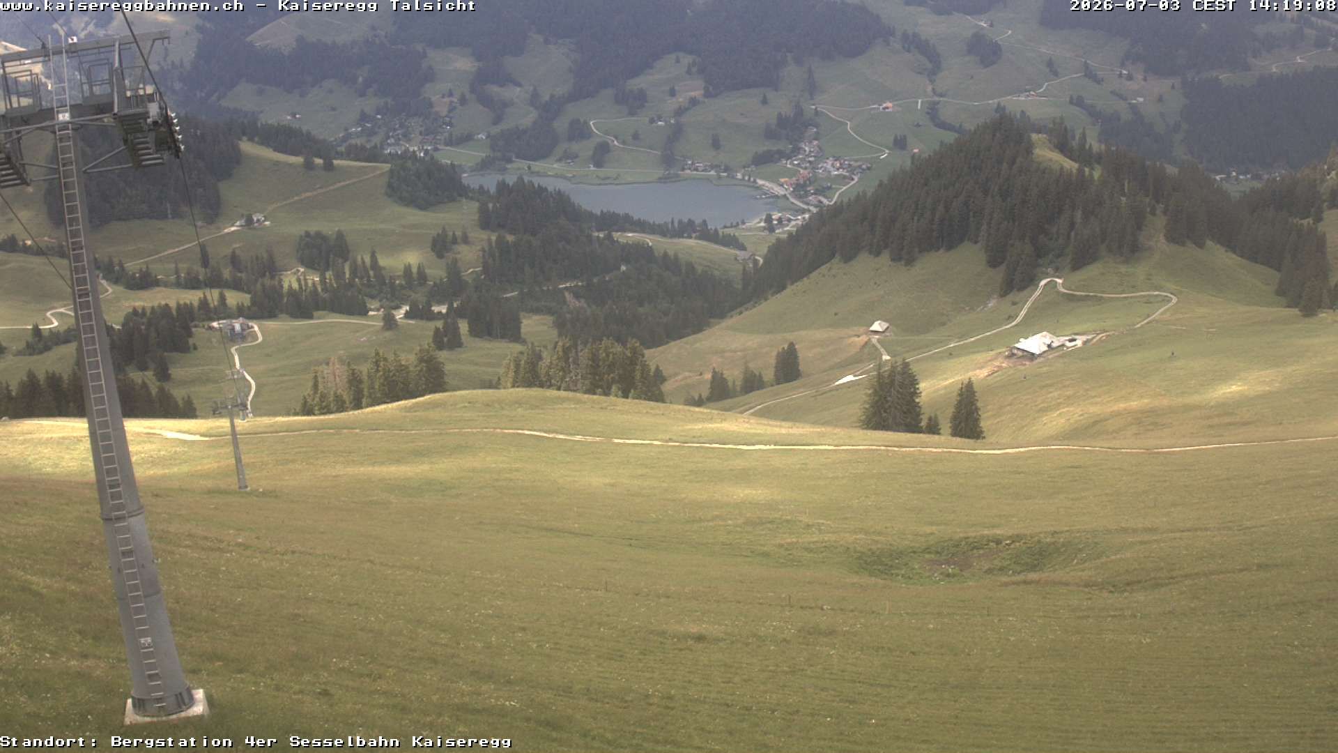 Plaffeien: Bad-Schwarzsee - Freiburg, Schweiz: Schwarzsee-Tal