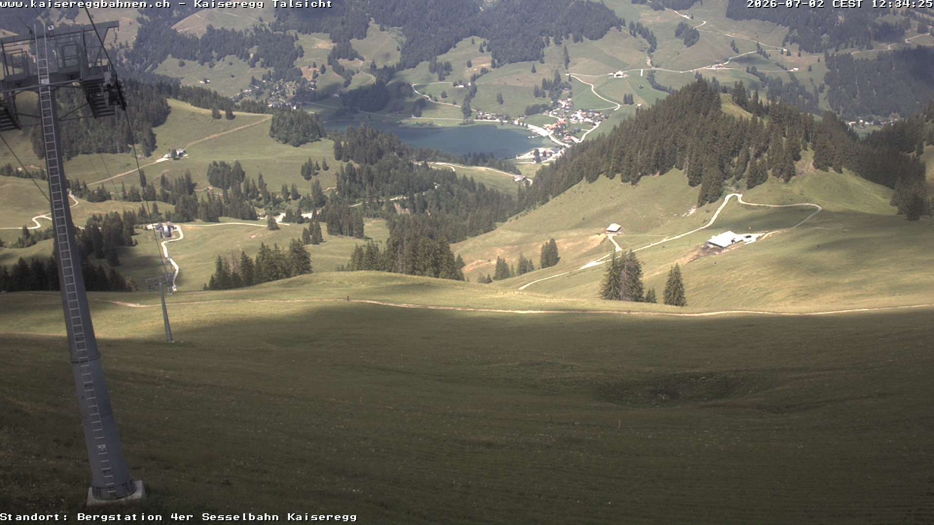Plaffeien: Bad-Schwarzsee - Freiburg, Schweiz: Schwarzsee-Tal