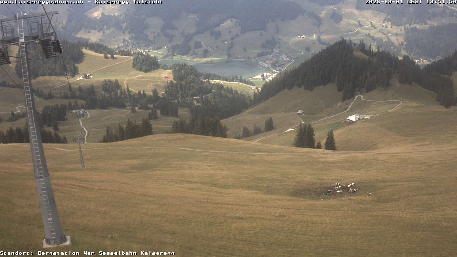 Plaffeien: Bad-Schwarzsee - Freiburg, Schweiz: Schwarzsee-Tal