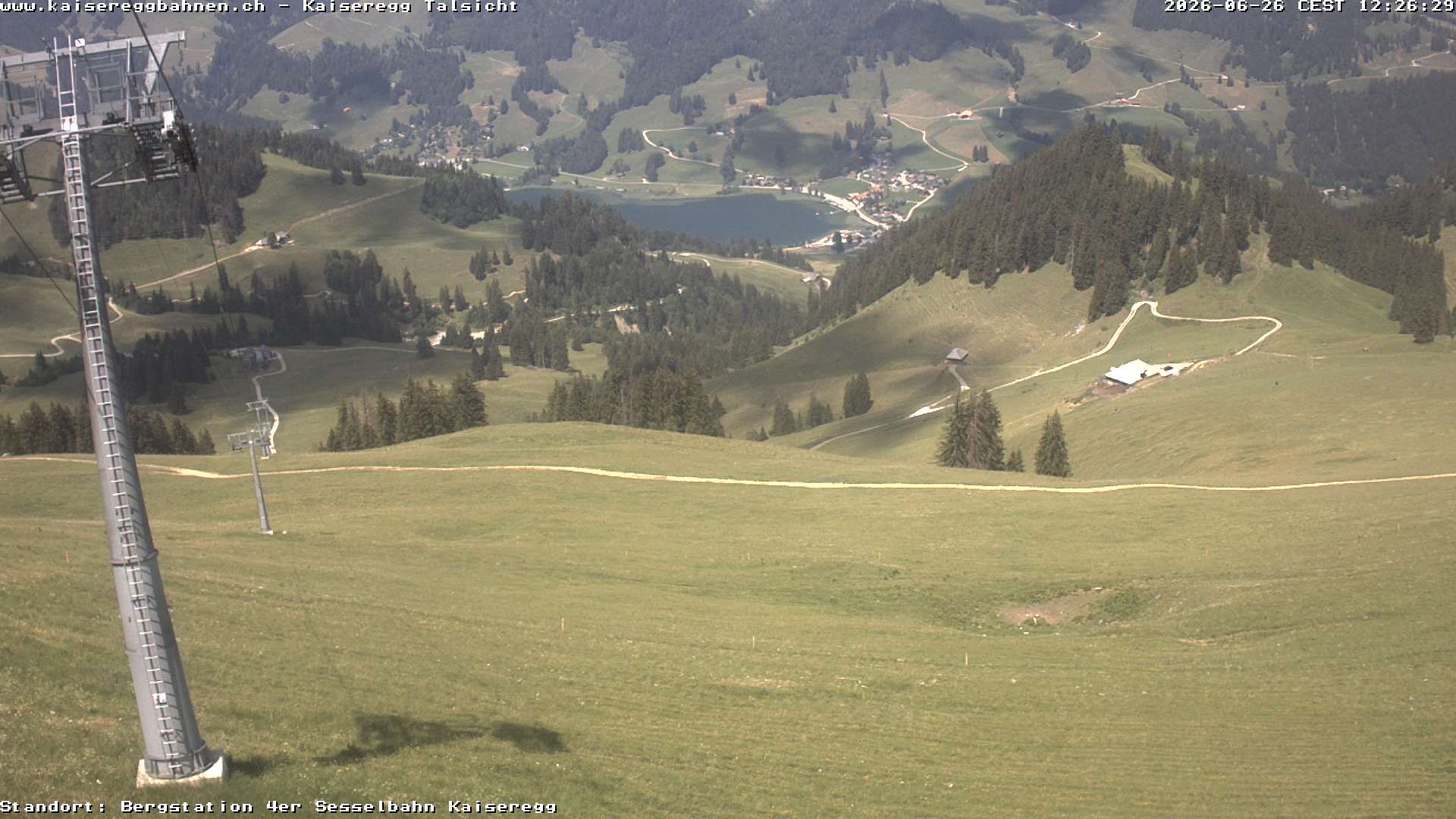Plaffeien: Bad-Schwarzsee - Freiburg, Schweiz: Schwarzsee-Tal
