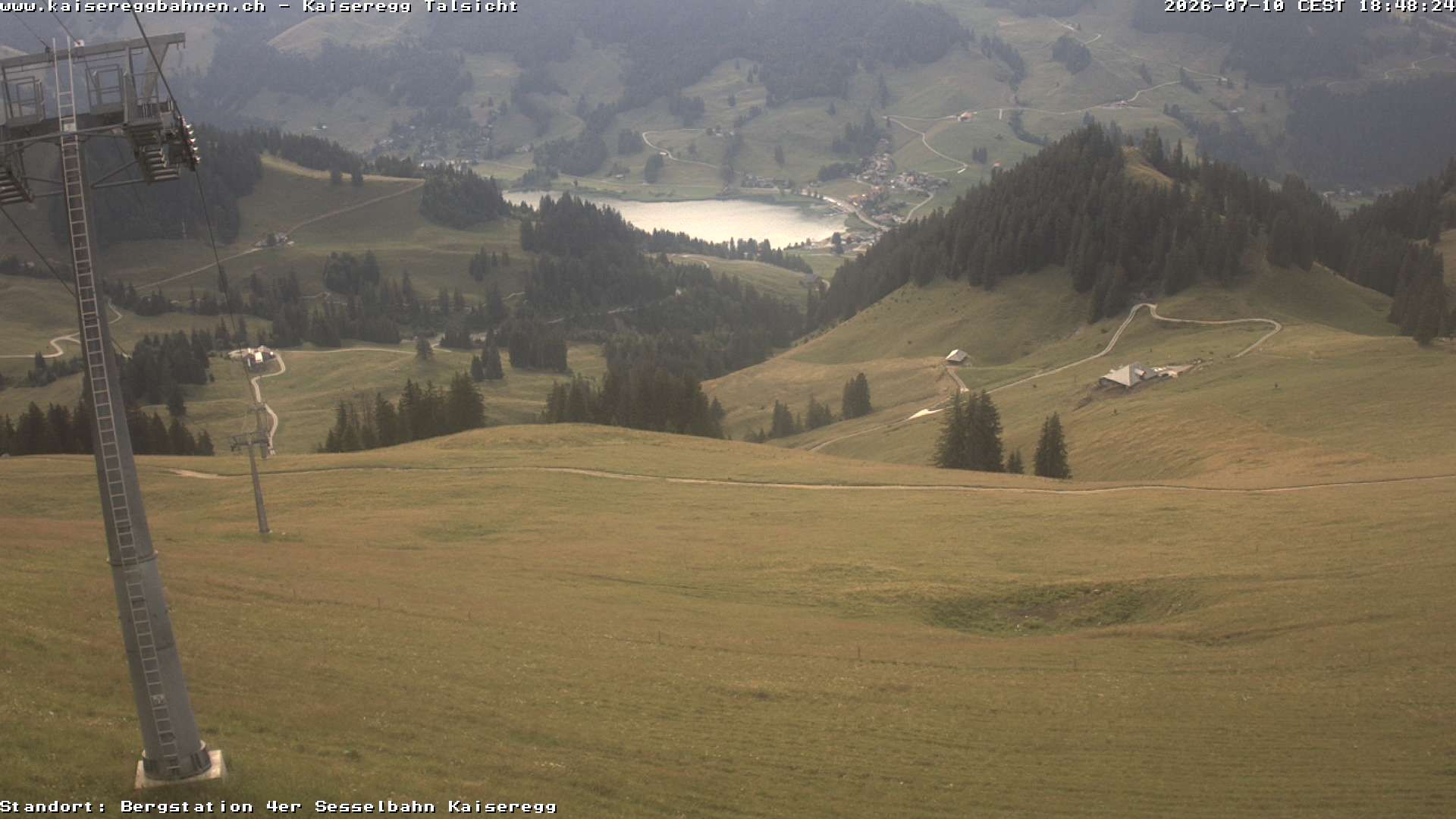 Plaffeien: Bad-Schwarzsee - Freiburg, Schweiz: Schwarzsee-Tal