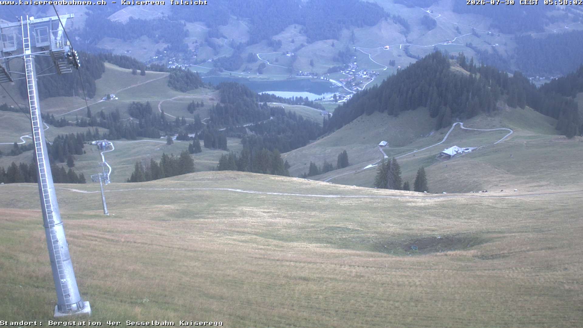 Plaffeien: Bad-Schwarzsee - Freiburg, Schweiz: Schwarzsee-Tal