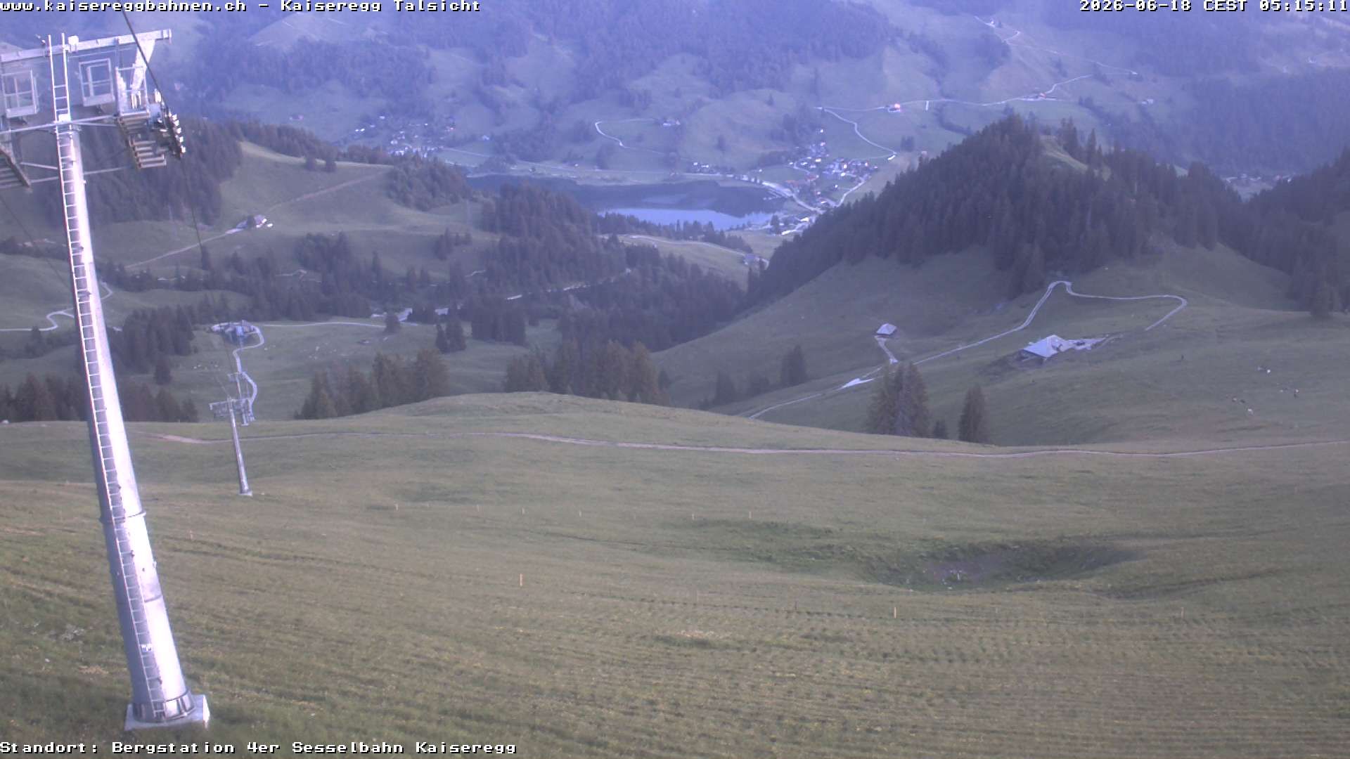 Plaffeien: Bad-Schwarzsee - Freiburg, Schweiz: Schwarzsee-Tal