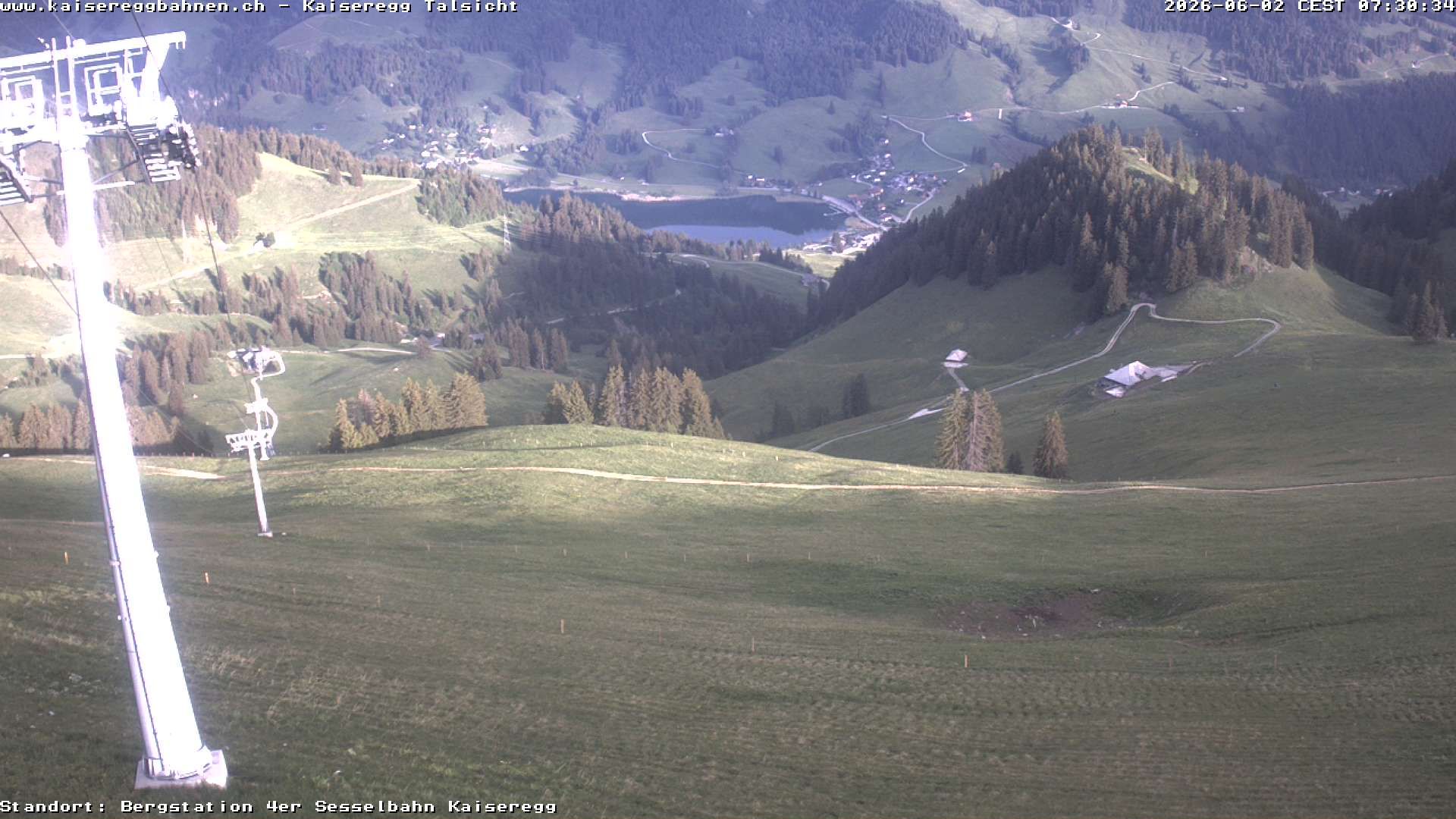 Plaffeien: Bad-Schwarzsee - Freiburg, Schweiz: Schwarzsee-Tal