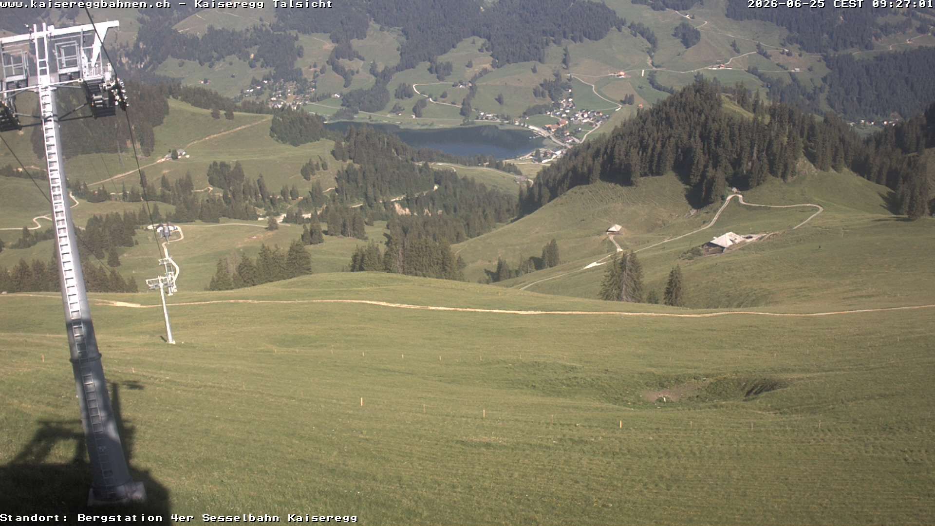 Plaffeien: Bad-Schwarzsee - Freiburg, Schweiz: Schwarzsee-Tal