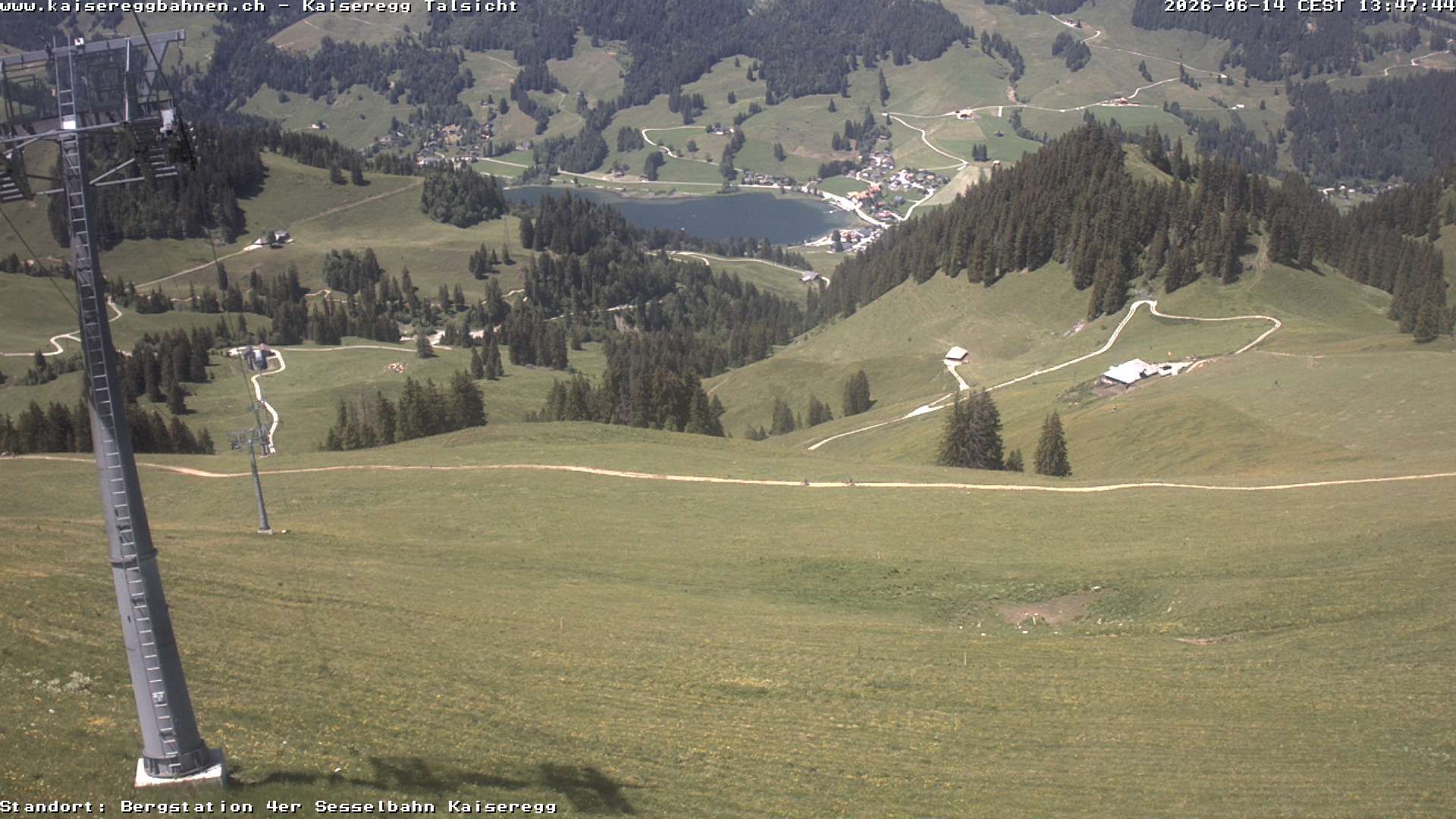 Plaffeien: Bad-Schwarzsee - Freiburg, Schweiz: Schwarzsee-Tal
