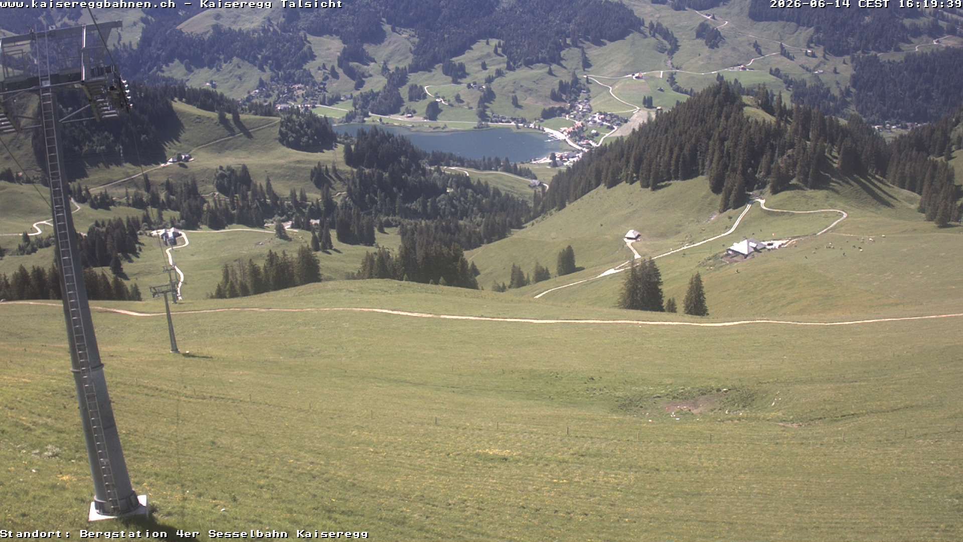Plaffeien: Bad-Schwarzsee - Freiburg, Schweiz: Schwarzsee-Tal