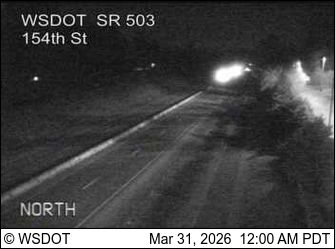 Traffic Cam Battle Ground: SR 503 at MP 4.7: 154th St