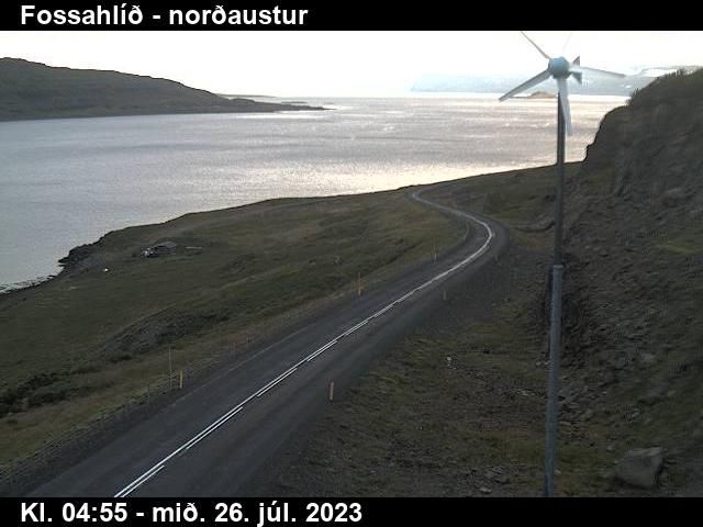 Traffic Cam Talknafjorur: Fossahlíð