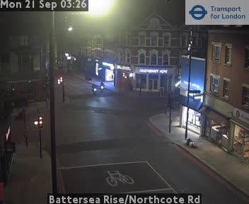 Traffic Cam London: Battersea Rise/Northcote Rd