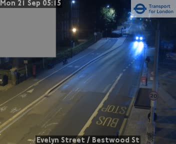 Traffic Cam London: Evelyn Street - Bestwood St