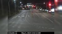 Saanich > West: , Hwy  northbound at - Rd, looking west - Current