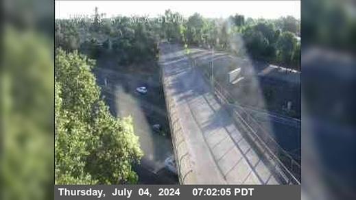 Traffic Cam Sacramento: Hwy 99 at Martin Luther King
