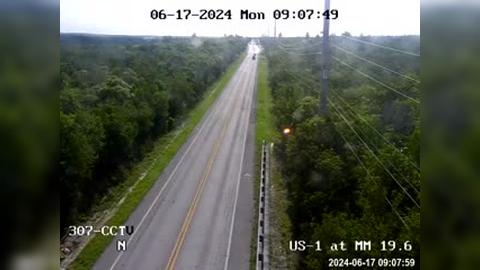 Traffic Cam Pirates Cove: US-1 at Mile Marker 19.6