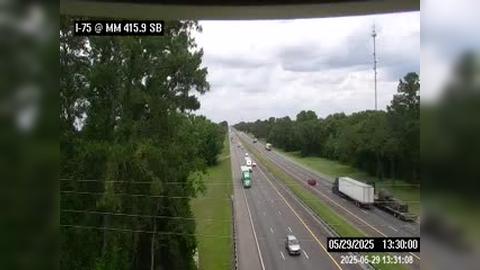 Traffic Cam Mason: I-75 @ MM 415.9 - CR-349 - Haltiwanger Rd