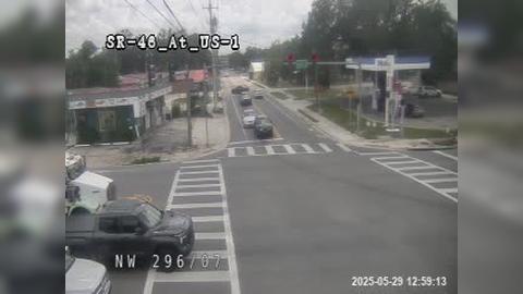 Traffic Cam Mims: US-1 at SR-46