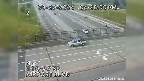 Traffic Cam Brent: I110-MM 4.7SB- Airport Blvd