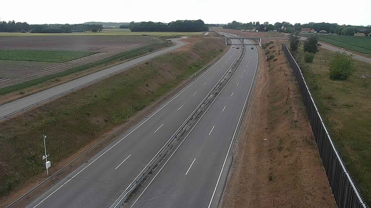 Traffic Cam Torslev Hage › West: Kystvej - V